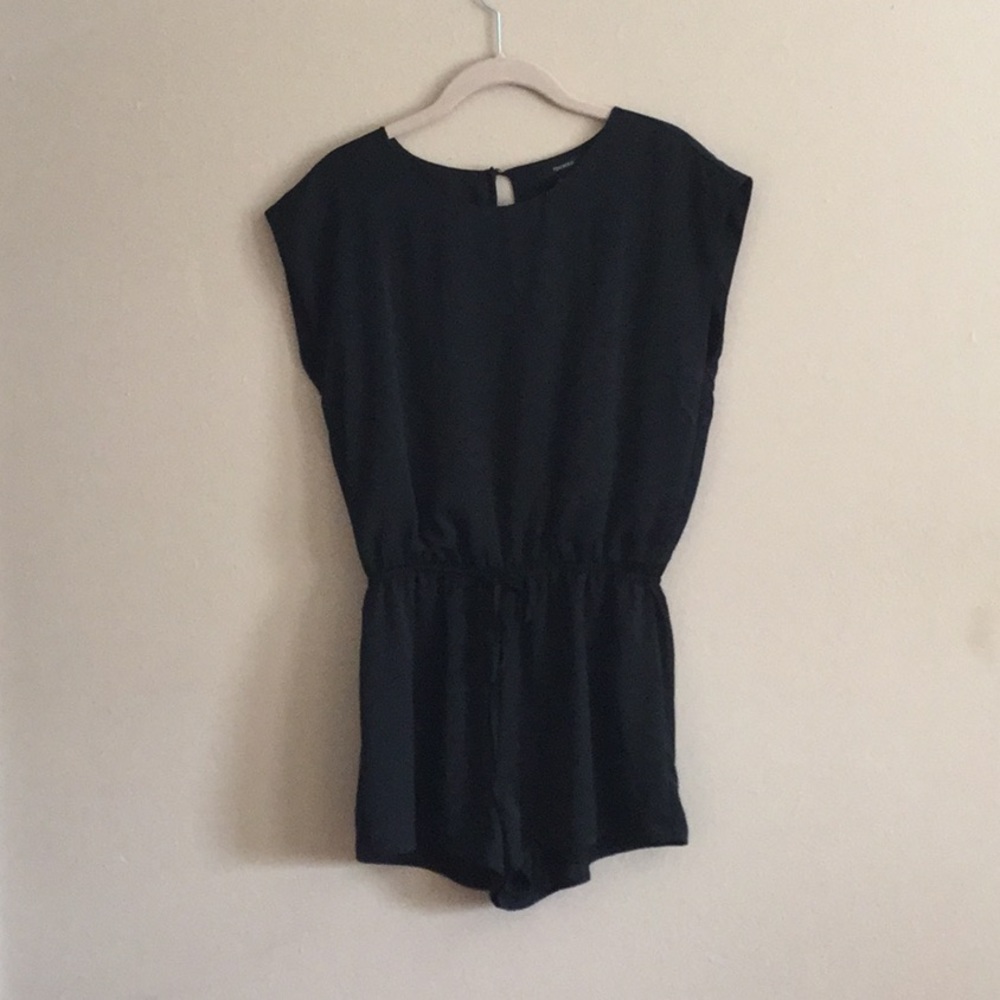 3/$10 Sale! Silky Black Romper
